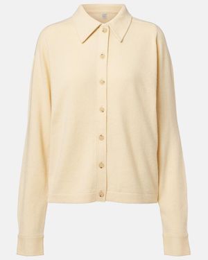 TOTEME Cashmere Cardigan - Natural