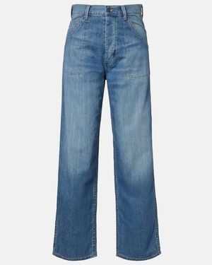 Nili Lotan Whitney Wide-Leg Jeans - Blue