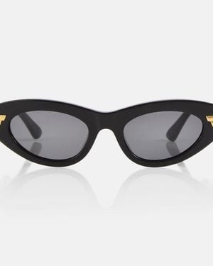 Bottega Veneta Classic Oval Sunglasses - Brown