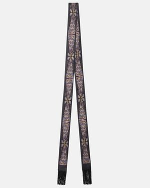 Etro Paislina Silk Jacquard Scarf - White
