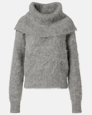TOTEME Alpaca-Blend Jumper - Grey