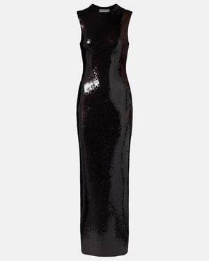 Christopher Esber Robe Mit Pailletten - Schwarz