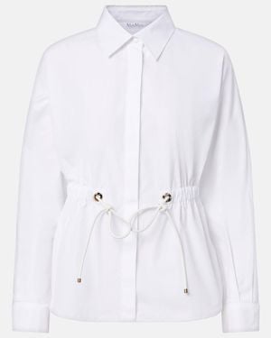 Max Mara Tazzina Cotton Shirt - White
