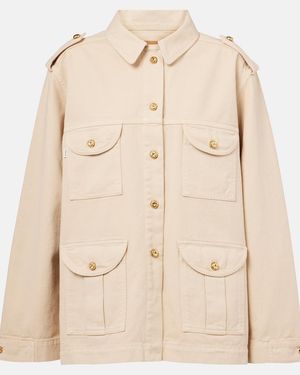 Blazé Milano Sahariana Denim Jacket - Natural