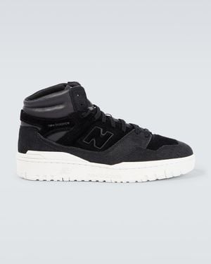 Junya Watanabe X New Balance 650 Suede Trainers - Black