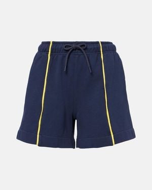 JW Anderson Cotton Shorts - Blue