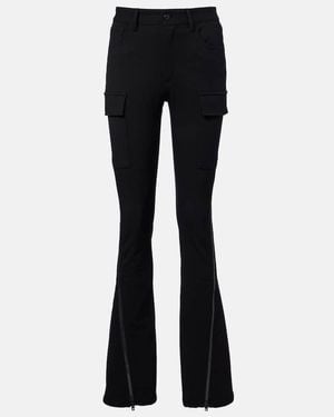Acne Studios Leggings Prag De Algodon - Negro