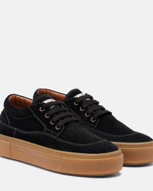 Hogan Sneakers H705 Aus Veloursleder - Schwarz