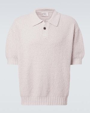 Commas Polohemd Aus Baumwolle - Pink