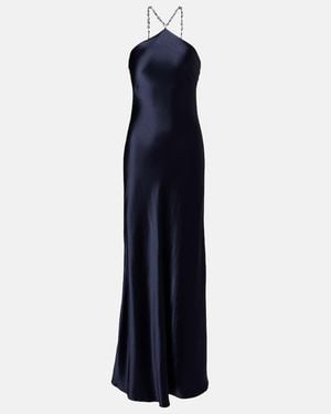 STAUD Abito Sottoveste Cadence - Blu