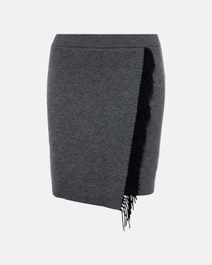 Lisa Yang Falda Envolvente Mette De Cachemir - Gris