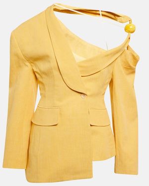 Jacquemus La Veste Baska Jacket - Yellow