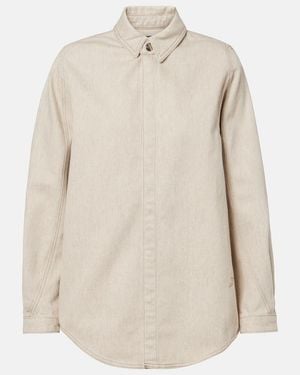 Jacquemus Jeanshemd Amelo De Nimes - Natur