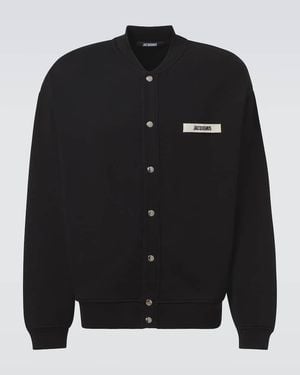 Jacquemus Cardigan Aus Baumwolle - Schwarz