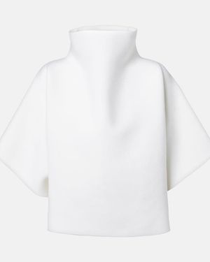 Tom Ford Top Aus Einem Kaschmirgemisch - Weiß