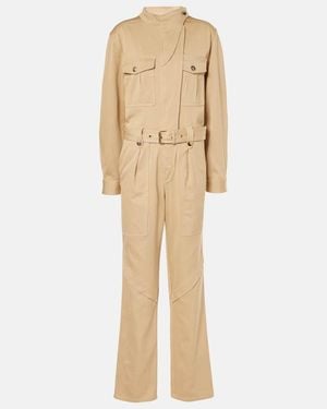 Isabel Marant Jumpsuit Jelica Aus Baumwolle - Natur