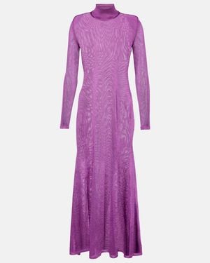 Tom Ford Jersey Maxi Dress - Purple