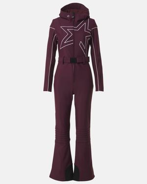 Perfect Moment Star Ski Suit - Purple