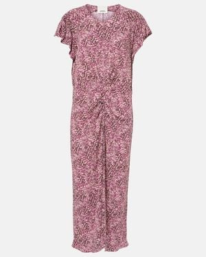 Isabel Marant Tullya Midi Dress - Purple
