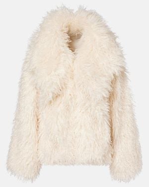 Norma Kamali Oversized Coat - Natural