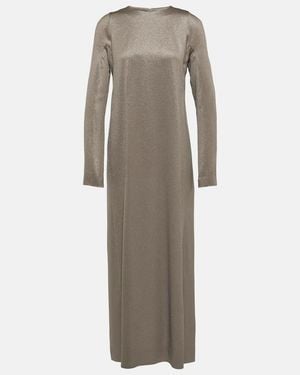 FFORME Vestido Largo Iris Metalizado - Gris