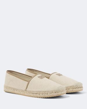 Dolce & Gabbana Espadrilles Dg Aus Canvas - Natur
