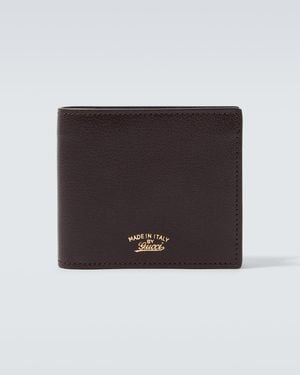 Gucci Portemonnaie Aus Leder - Schwarz