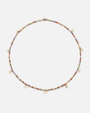 Sydney Evan Halskette Aus Zirkon Mit 14Kt Gelbgold - Natur