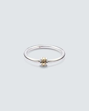 Spinelli Kilcollin Ring Sirius Aus Sterlingsilber Mit 18Kt Gelbgold - Mettallic