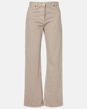 The Row Finbar Wide-Leg Jeans - Natural