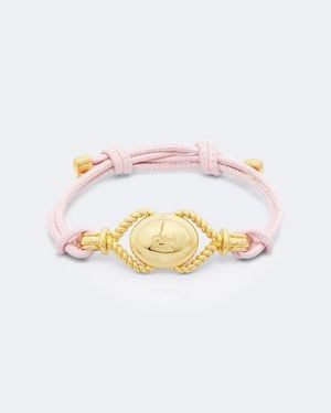 Chloé Pulsera De Piel - Blanco