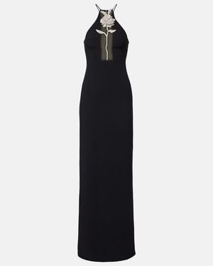 David Koma Verzierte Robe - Schwarz