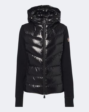 Moncler Down-Paneled Ski Jacket - Black