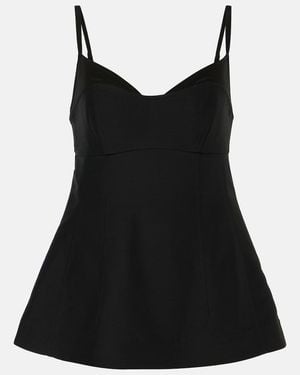 Co. Crepe Top - Black