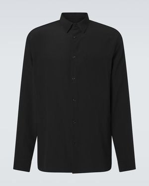 Gucci Silk Crepe De Chine Shirt - Black