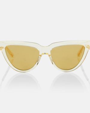 Bottega Veneta Cat-Eye Sunglasses - Natural