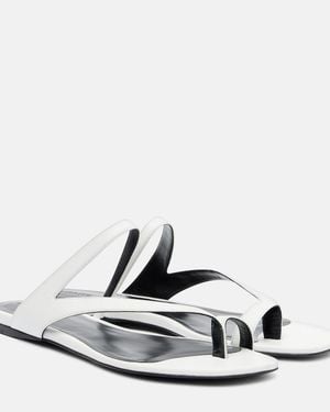 KHAITE Sandalen Aimee Aus Leder - Weiß