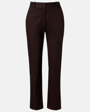 JOSEPH Gerade Hose Aus Einem Baumwollgemisch - Braun