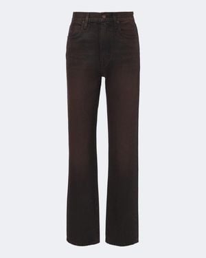 SLVRLAKE Denim Jeans Rectos London - Negro