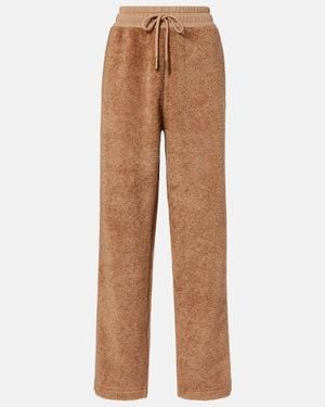 Moncler Teddy Joggers - Brown