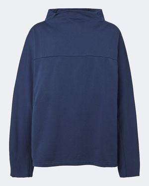 Kiko Kostadinov Veleka Cotton Jersey Sweatshirt - Blue