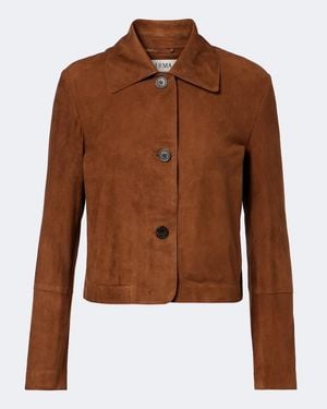 Arma Emy Suede Jacket - Brown