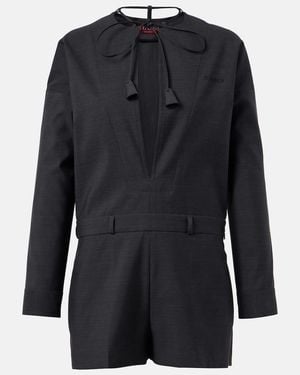 Gucci Wool Romper - Blue