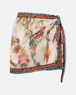 Etro Wickelrock Mit Paisley-Muster - Mehrfarbig