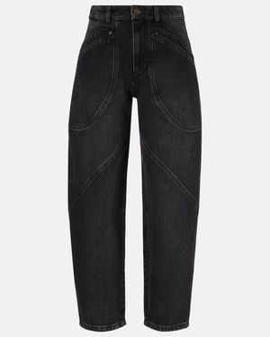 Isabel Marant Catarina Barrel-Leg Jeans - Blue