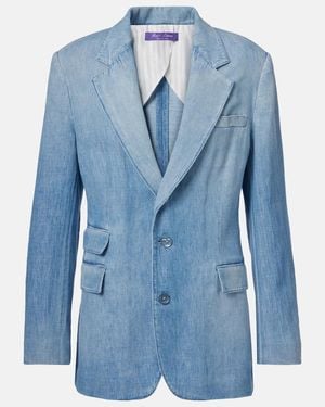 Ralph Lauren Russel Denim Blazer - Blue