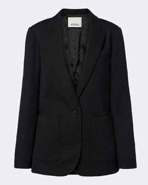 Isabel Marant Pomili Virgin Wool Blazer - Black