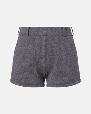 Lisa Yang Shorts Annora Aus Kaschmir - Grau