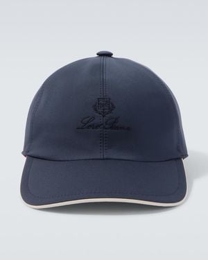 Loro Piana Storm System Baseball Cap - Blue