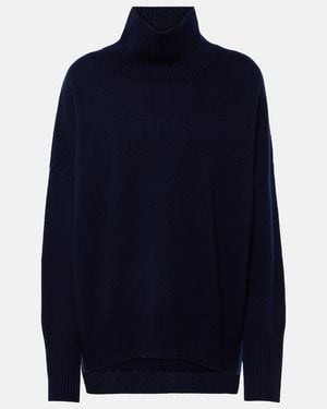Lisa Yang Heidi Turtleneck Cashmere Jumper - Blue